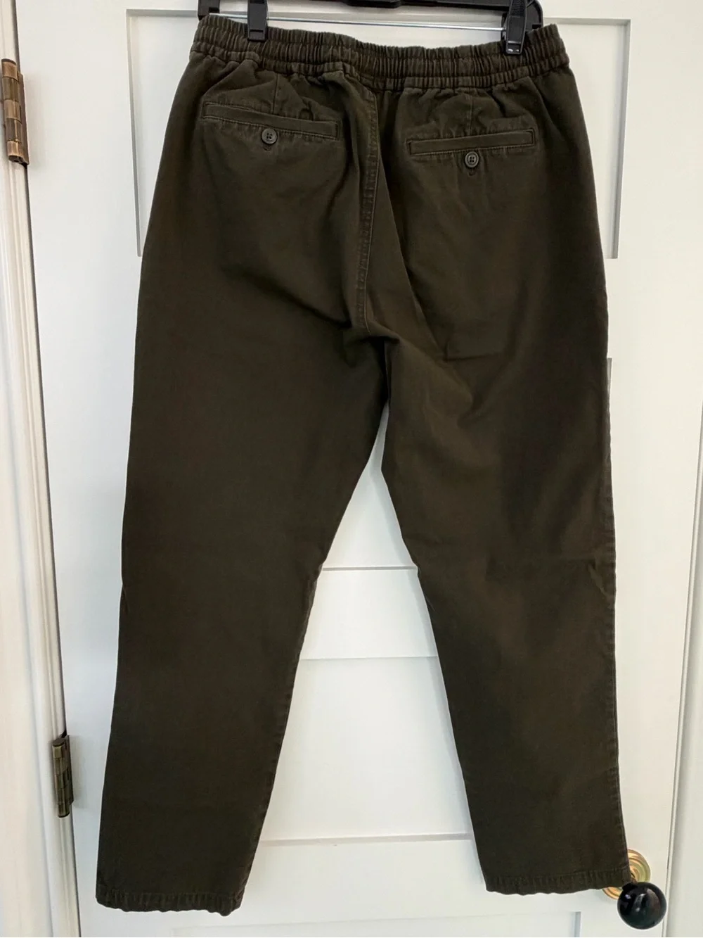 JCrew Stretch Cotton Elastic Waist Pants M